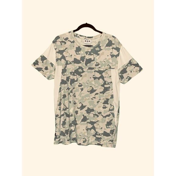 Nena & Pasadena green camo short sleeves T-shirt size Large - Picture 8 of 8